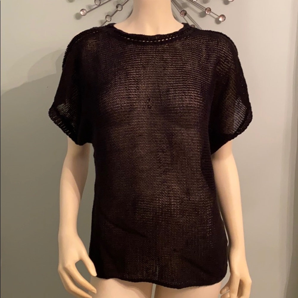 EUC Vince Camuto Cold Shoulder Batwing Sweater - Picture 2 of 9